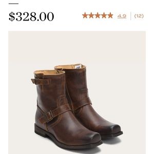 Frye Smith Engineer Boots Size 11